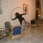 Hotel Negresco interieur. Kunst og imponerende møbler.