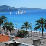 Udsigt over Promenade des Anglais