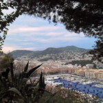 Udsigt over Nice fra Le Chateau.