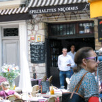 Stemningsfuld café i Vieux Nice
